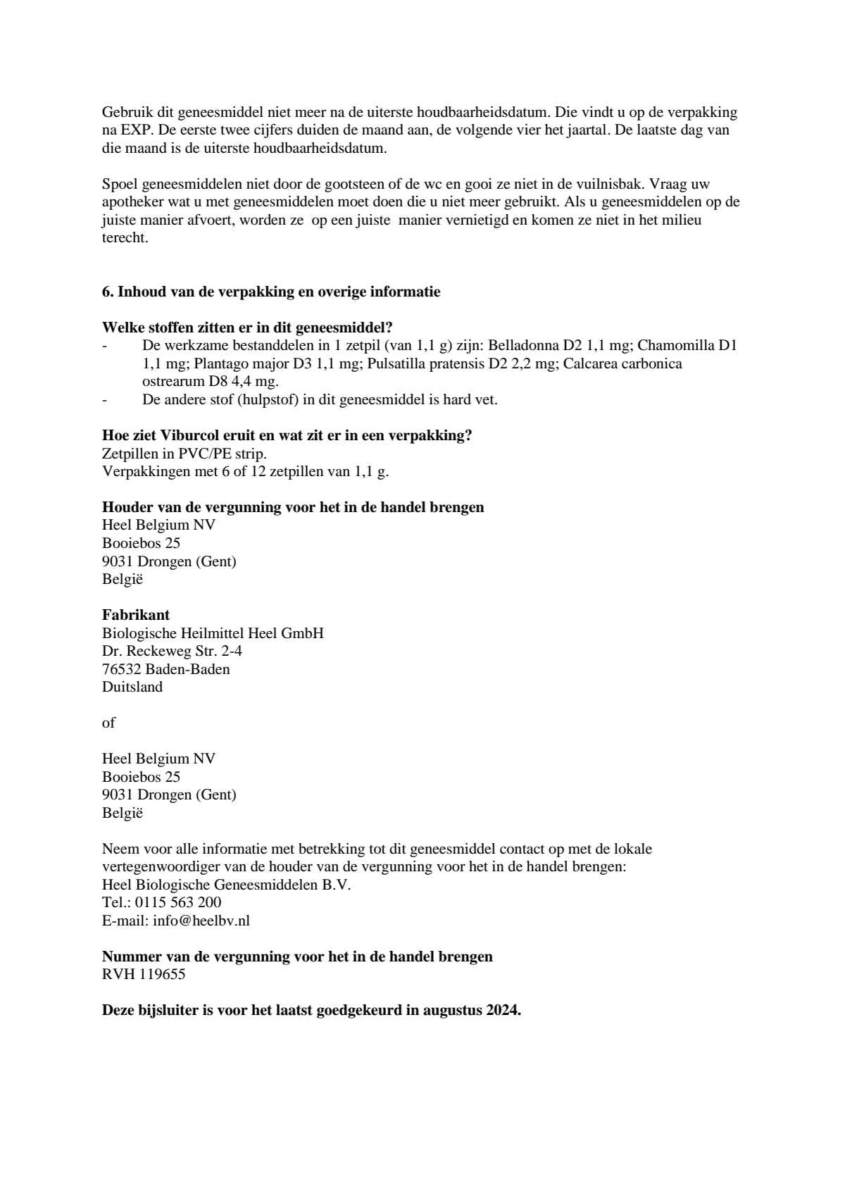 Viburcol Zetpillen afbeelding van document #3, leaflet