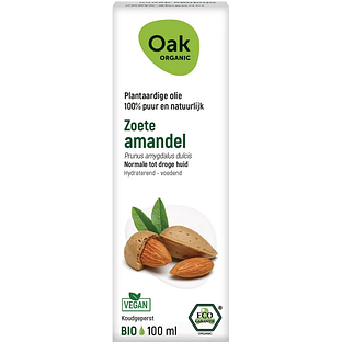 Oak Organic Zoete Amandel Olie 100ML