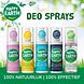 Happy Earth 100% Natural Deo Spray Unscented 100ML Happy Earth 100% Natural Deo Spray Unscented 100ML