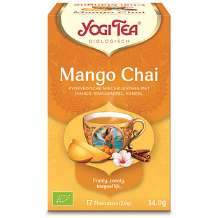 Yogi Tea Mango Chai Biologische Kruidenthee 17ST
