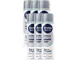 Nivea Men Derma Control Clinical 100H Ultra Comfort Anti-perspirant Spray Multiverpakking 6x150ML