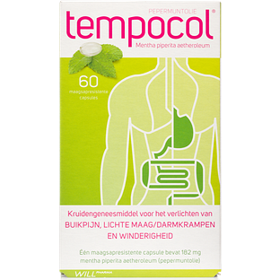 Tempocol Pepermuntolie Capsules 60CP