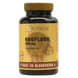 Artelle Knoflook 500 mg Met Lecithine Softgels 100SG