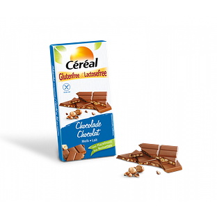Cereal Glutenvrij & Lactosevrij Chocolade Tablet Hazelnoot 1ST Cereal Glutenvrij & Lactosevrij Chocolade Tablet Hazelnoot 1ST
