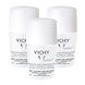 Vichy Deodorant Roller Gevoelige Huid  - Multiverpakking 3x50ML