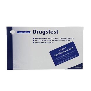 Testjezelf.nu Drugstest Multi-4 Speeksel Pen Test 2ST Testjezelf.nu Drugstest Multi-4 Speeksel Pen Test 2ST