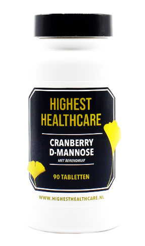 Highest Healthcare Cranberry D-Mannose Tabletten afbeelding