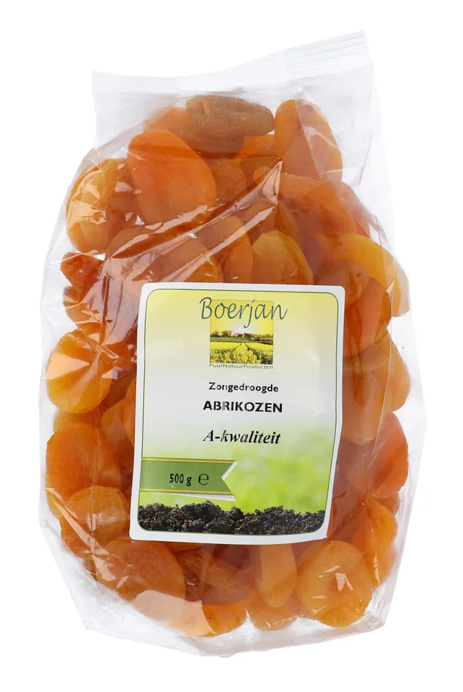 Boerjan Zongedroogde Abrikozen afbeelding