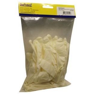 DuoProtect Handschoenen Latex Poedervrij 10ST