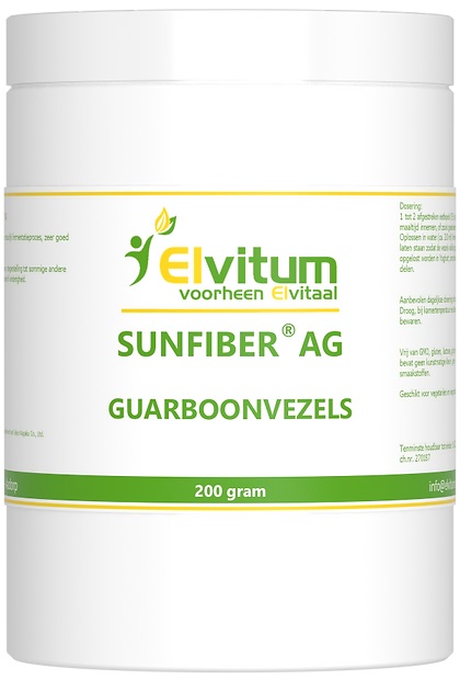 Elvitum Sunfiber AG Guarboonvezels Poeder afbeelding