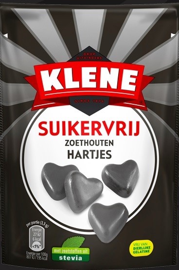 Klene Zoethouten Hartjes Suikervrij afbeelding