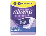 Always Discreet Extra Long Plus Verband - Duopack 16ST