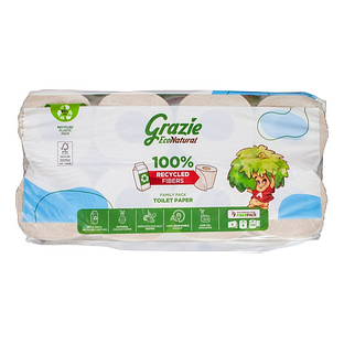 Grazie Natural Grazie EcoNatural Toiletpapier 8ST