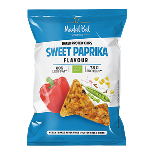 Madal Bal Baked Protein Chips Sweet Paprika Flavour 60GR