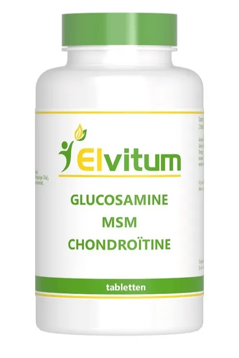 Elvitum Glucosamine MSM Chondro&iuml;tine Tabletten