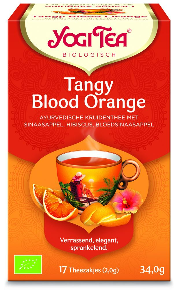 Yogi Tea Tangy Blood Orange Bio afbeelding 1