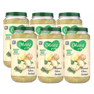 Olvarit 15m+ Bloemkool Kalkoen Aardappel 250GR Olvarit 15m+ Bloemkool Kalkoen Aardappel 250GR