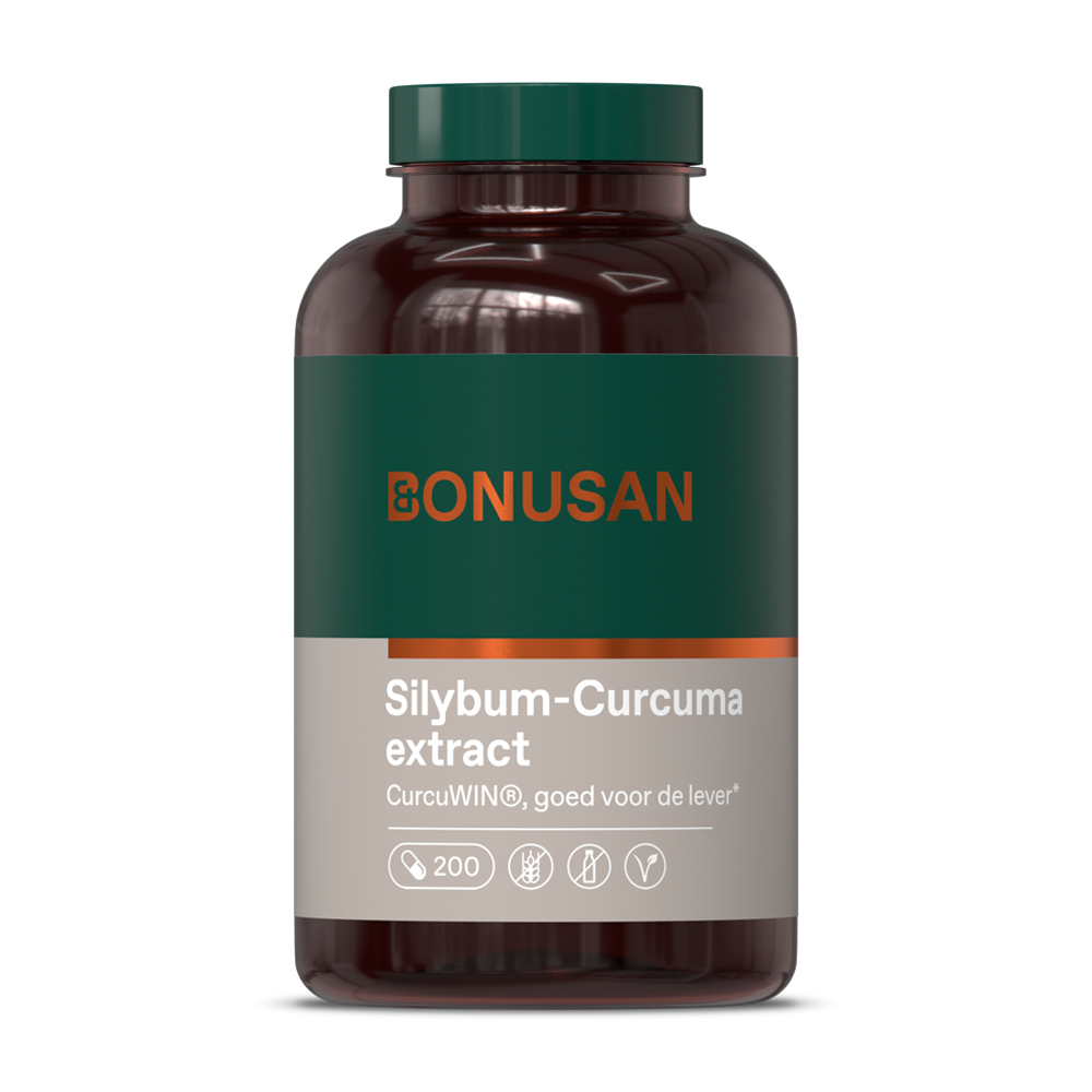 Bonusan Silybum Curcuma extract Capsules afbeelding 1