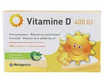 Metagenics Vitamine D 400IU Limoen Kauwtabletten 168TB
