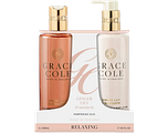 Grace Cole Ginger Lily & Mandarin Pampering Body Care Duo 600ML