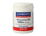 Lamberts Vitamine D3 1000ie Capsules 120CP