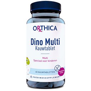Orthica Dino Multivitaminen Kauwtabletten 60KTB