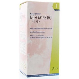 Teva Noscapine Hcl 1=1 Pch Stroop 1mg/ml 150ML