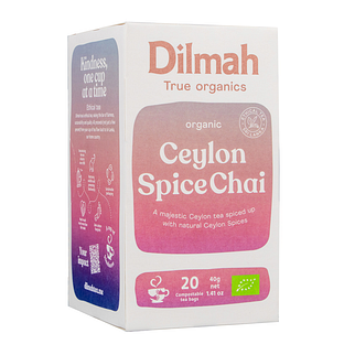 Dilmah Organic Ceylon Spice Chai Thee 20ZK Dilmah Organic Ceylon Spice Chai Thee 20ZK