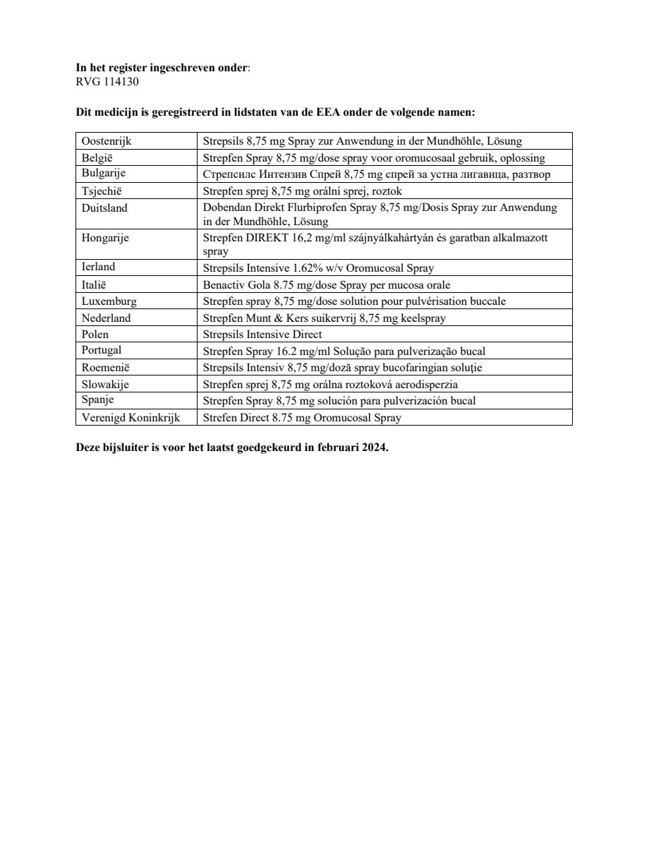 8,75mg Keelspray afbeelding van document #7, leaflet