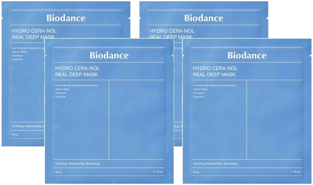 Biodance Hydro Cero-Nol Real Deep Mask Multiverpakking