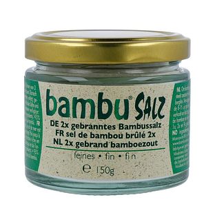 Bambu Salz Bamboezout Fijn 2x Gebrand 150GR Bambu Salz Bamboezout Fijn 2x Gebrand 150GR