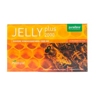 Purasana Jelly Plus 2000 Ampullen 20st 200ML Purasana Jelly Plus 2000 Ampullen 20st 200ML