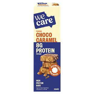 WeCare Choco Caramel High Protein Bars 81GR