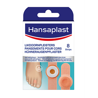 Hansaplast Likdoornpleisters 8ST