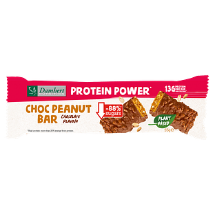 Damhert Protein Power Choc Peanut Bars 55GR