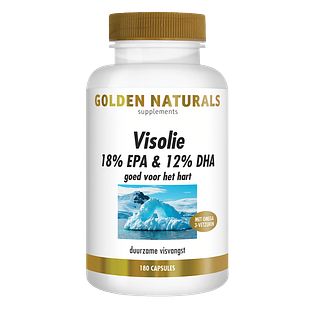 Golden Naturals Visolie 18% EPA & 12% DHA Capsules 180SG Golden Naturals Visolie 18% EPA & 12% DHA Capsules 180SG
