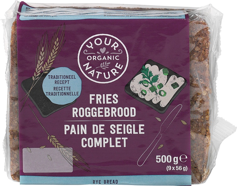 Your Organic Nature Fries Roggebrood afbeelding