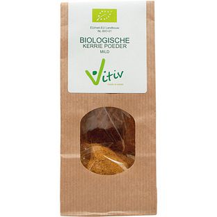 Vitiv Biologische Kerrie Poeder Mild 50GR