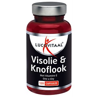 Lucovitaal Visolie & Knoflook Capsules 120CP