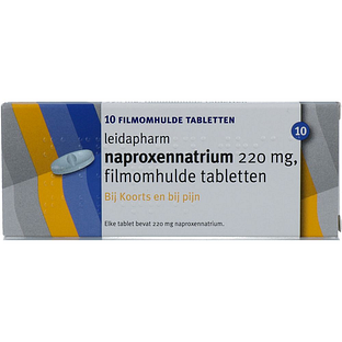 Leidapharm Naproxennatrium 220mg Tabletten 10TB