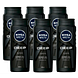 Nivea Men Deep Clean Shower Gel Voordeelverpakking 6x500ML