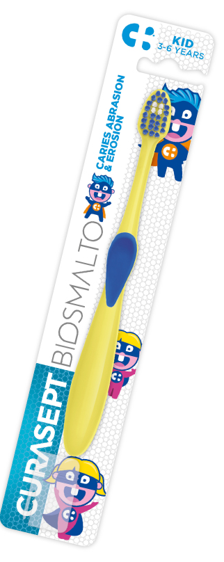 Curasept Biosmalto 3-6Y Kid Toothbrush afbeelding