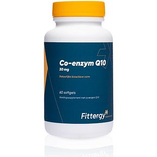 Fittergy Co-enzym Q10 30 mg Softgels 60SG