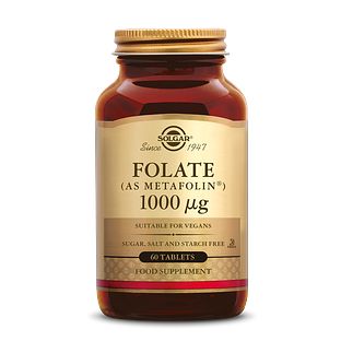 Solgar Folate (Folaat) 1000 mcg Tabletten 60TB