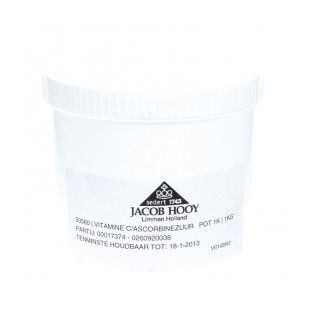 Jacob Hooy Vitamine C/Ascorbinezuur 1KG