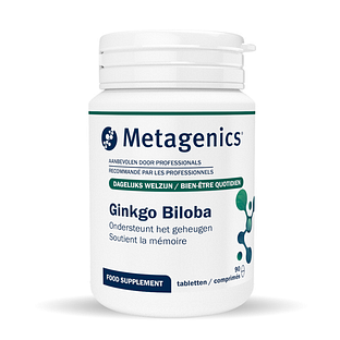 Metagenics Ginkgo Biloba Tabletten 90TB Metagenics Ginkgo Biloba Tabletten 90TB