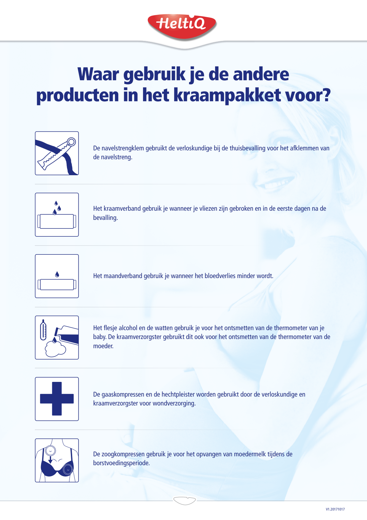 Kraammatras afbeelding van document #2, instructions