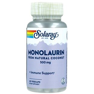 Solaray Monolaurine 500mg Capsules 60CP