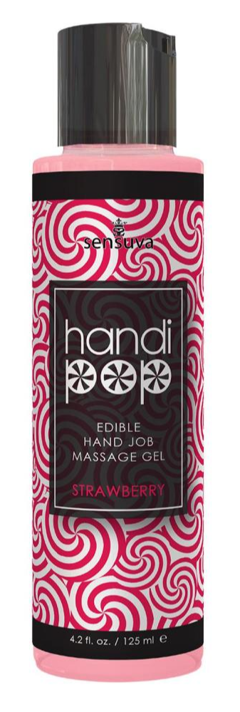 Sensuva Strawberry Hand Job Massage Gel afbeelding