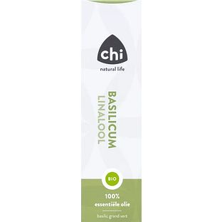Chi Natural Life Basilicum Linalol Etherische Olie Bio 2,5ML Chi Natural Life Basilicum Linalol Etherische Olie Bio 2,5ML
